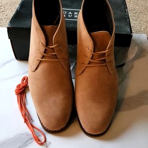OAK AND RUSH MEN'S SUEDE BOOT SHOES
